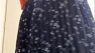 Sexy nalgona masturbates in a clothing store porn video